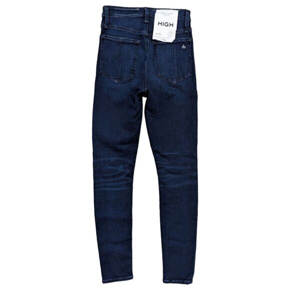 Rag & Bone Women's Nina High Rise Ankle Skinny in Viola Wash Size 24 NWT - Picture 2 of 8